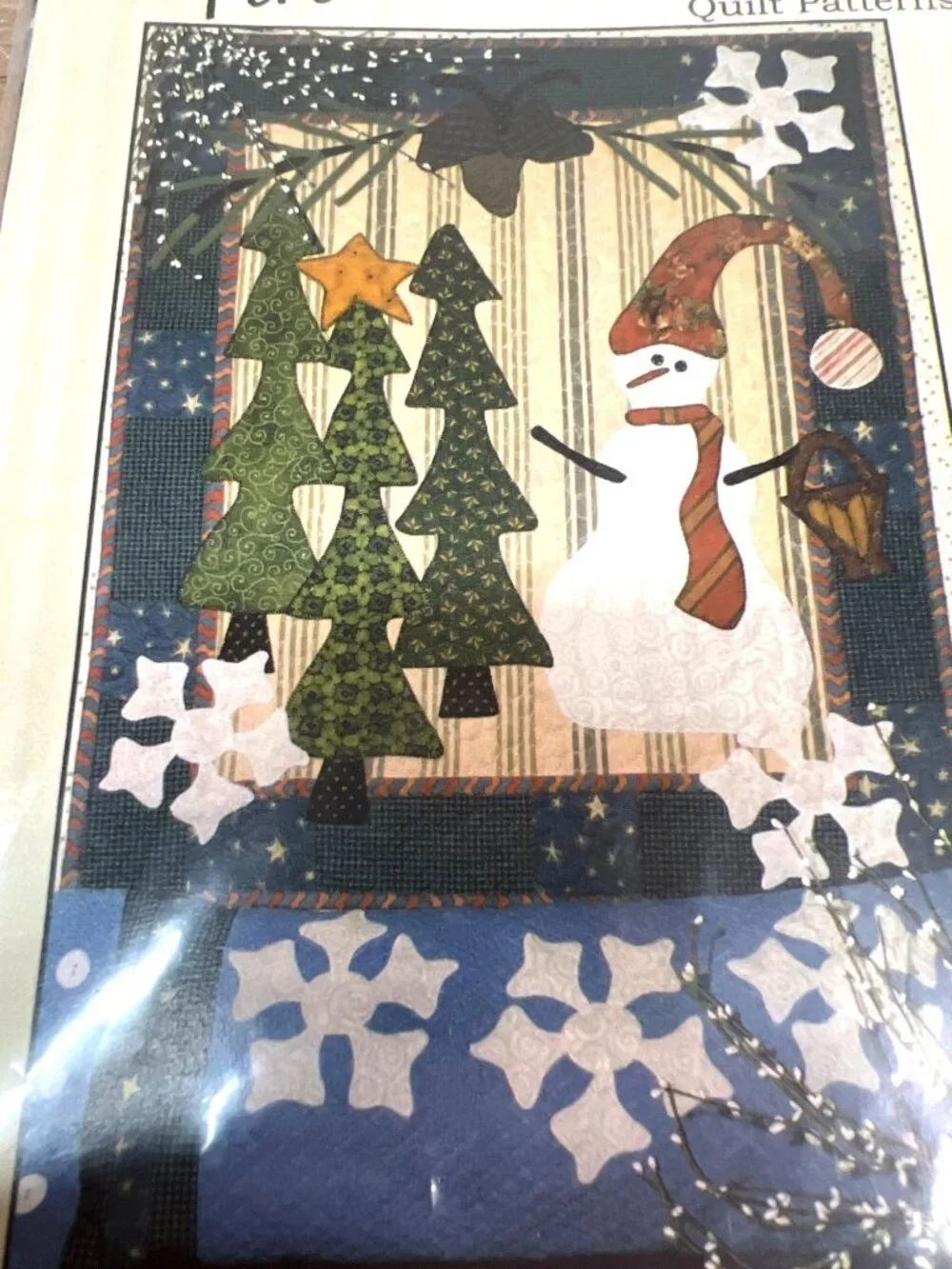 Katies First Snow Quilt Pattern  Pat Sloan & Co. 24